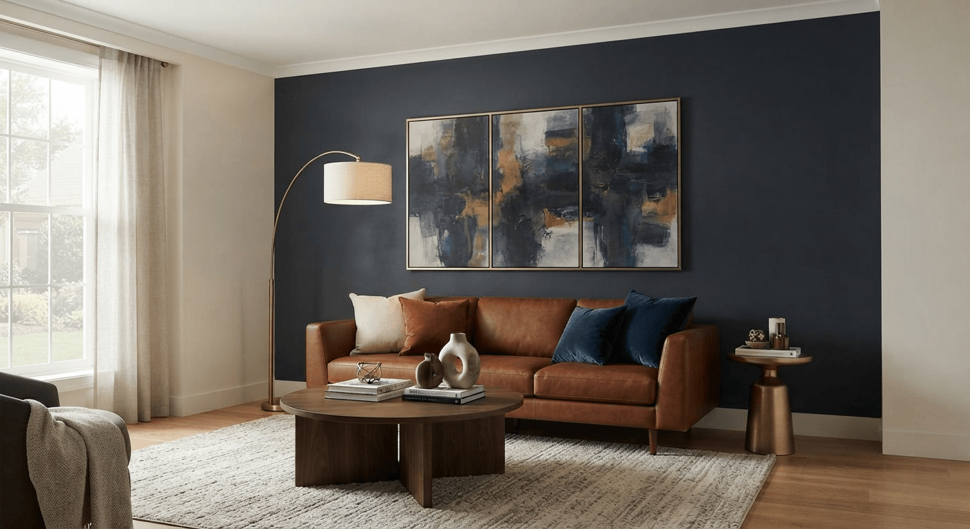 Wall painting in Calgary